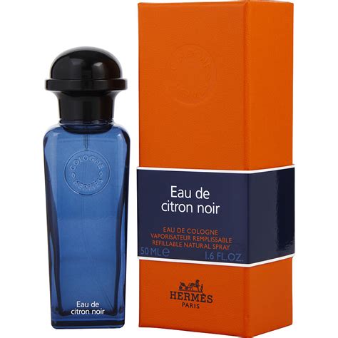 hermes citron noir 50 ml|Hermes perfume black lemon.